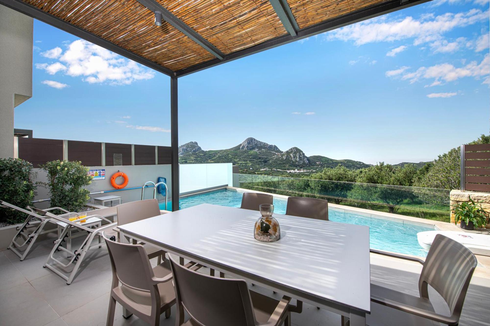 Porti Villas Iraklis Asomatoi Экстерьер фото