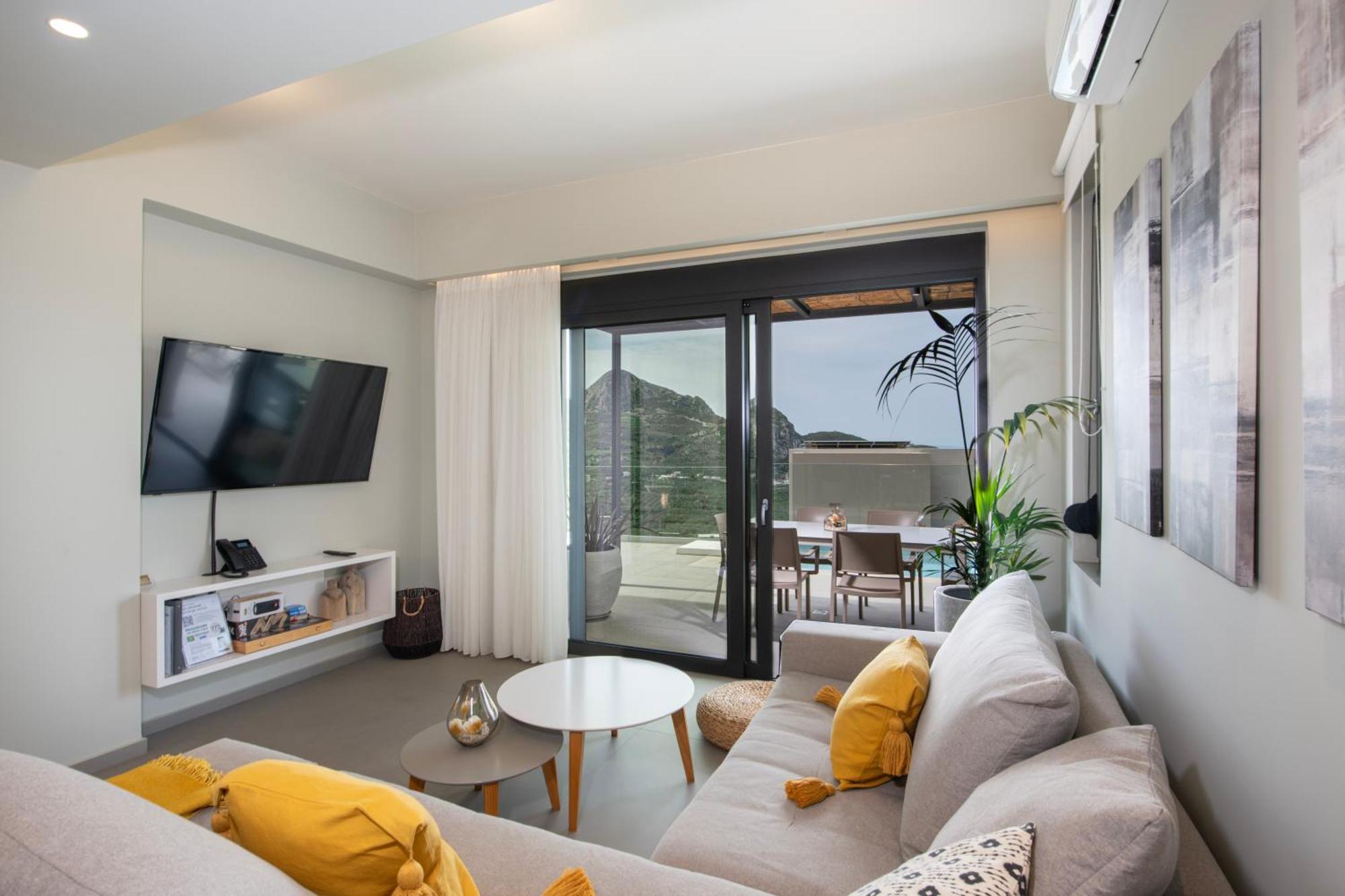 Porti Villas Iraklis Asomatoi Экстерьер фото
